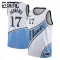 Camiseta Atlanta Hawks onyeka Okongwu City Edition 2024-25 Blanco Swingman para Niño