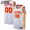 Camiseta Atlanta Hawks Personalizada Association Edition Blanco Swingman para Niño