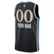 Camiseta Atlanta Hawks Personalizada City Edition 2023-24 Negro Swingman para Hombre