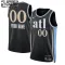 Camiseta Atlanta Hawks Personalizada City Edition 2023-24 Negro Swingman para Niño