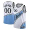 Camiseta Atlanta Hawks Personalizada City Edition 2024-25 Blanco Swingman para Hombre