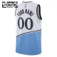 Camiseta Atlanta Hawks Personalizada City Edition 2024-25 Blanco Swingman para Niño