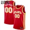 Camiseta Atlanta Hawks Personalizada Icon Edition Rojo Swingman para Niño