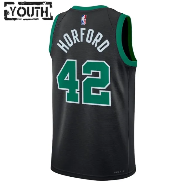 Camiseta Boston Celtics AL Horford 42 Statement Edition Verde Swingman para Niño