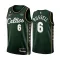 Camiseta Boston Celtics Bill Russell 6 City Edition 2022-23 Verde Swingman para Hombre