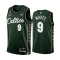 Camiseta Boston Celtics Derrick White 9 City Edition 2022-23 Verde Swingman para Hombre