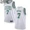 Camiseta Boston Celtics Jaylen Brown 7 Association Edition Blanco Swingman para Niño