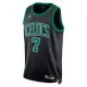 Camiseta Boston Celtics Jaylen Brown 7 Statement Edition Verde Swingman para Hombre