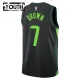Camiseta Boston Celtics Jaylen Brown City Edition 2024-25 Negro Swingman para Niño