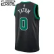 Camiseta Boston Celtics Jayson Tatum 0 Statement Edition Verde Swingman para Niño