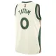 Camiseta Boston Celtics Jayson Tatum City Edition 2023-24 Blanco Swingman para Hombre