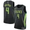Camiseta Boston Celtics Jrue Holiday City Edition 2024-25 Negro Swingman para Hombre