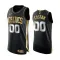 Camiseta Boston Celtics Limited Golden Edition Personalizada Negro Swingman para Hombre