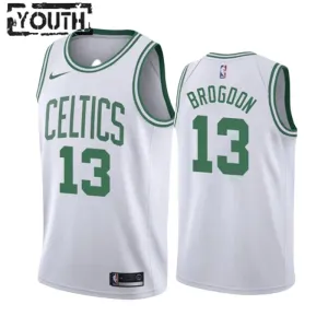 Camiseta Boston Celtics Malcolm Brogdon 13 Association Edition Blanco Swingman para Niño Camiseta Boston Celtics Malcolm Brogdon 13 Association Edition Blanco Swingman para Niño