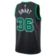 Camiseta Boston Celtics Marcus Smart 36 Statement Edition Verde Swingman para Hombre