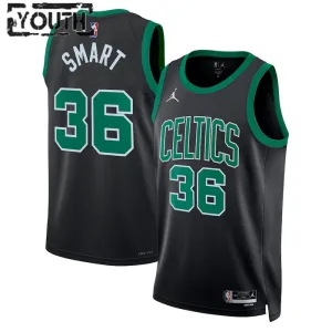 Camiseta Boston Celtics Marcus Smart 36 Statement Edition Verde Swingman para Niño