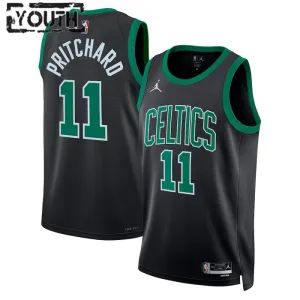 Camiseta Boston Celtics Payton Pritchard 11 Statement Edition Verde Swingman para Niño