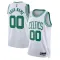 Camiseta Boston Celtics Personalizada Association Edition Blanco Swingman para Hombre