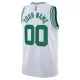 Camiseta Boston Celtics Personalizada Association Edition Blanco Swingman para Hombre