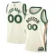 Camiseta Boston Celtics Personalizada City Edition 2023-24 Blanco Swingman para Hombre