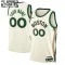 Camiseta Boston Celtics Personalizada City Edition 2023-24 Blanco Swingman para Niño