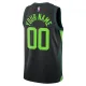 Camiseta Boston Celtics Personalizada City Edition 2024-25 Negro Swingman para Hombre