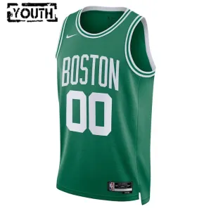 Camiseta Boston Celtics Personalizada Icon Edition Verde Swingman para Niño