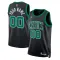 Camiseta Boston Celtics Personalizada Statement Edition Negro Swingman para Hombre