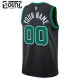 Camiseta Boston Celtics Personalizada Statement Edition Negro Swingman para Niño