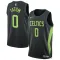 Camiseta Boston Celtics Tatum City Edition 2024-25 Negro Swingman para Hombre