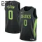 Camiseta Boston Celtics Tatum City Edition 2024-25 Negro Swingman para Niño
