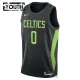 Camiseta Boston Celtics Tatum City Edition 2024-25 Negro Swingman para Niño