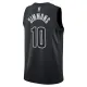 Camiseta Brooklyn Nets Ben Simmons 10 Statement Edition Negro Swingman para Hombre