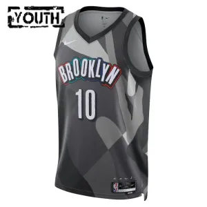 Camiseta Brooklyn Nets Ben Simmons City Edition 2024-25 Gris Swingman para Niño