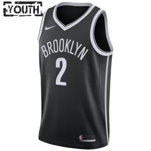 Camiseta Brooklyn Nets Blake Griffin 2 Icon Edition Negro Swingman para Niño