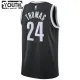 Camiseta Brooklyn Nets Cameron Thomas 24 Icon Edition Negro Swingman para Niño