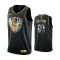 Camiseta Brooklyn Nets Diamond Edition Personalizada Negro Swingman para Hombre