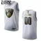 Camiseta Brooklyn Nets Golden Edition Personalizada Blanco Swingman para Niño