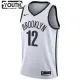 Camiseta Brooklyn Nets Joe Harris 12 Association Edition Blanco Swingman para Niño