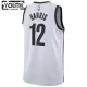 Camiseta Brooklyn Nets Joe Harris 12 Association Edition Blanco Swingman para Niño