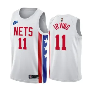 Camiseta Brooklyn Nets Kyrie Irving 11 Classic Edition 2022-23 Blanco Swingman para Hombre