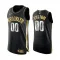 Camiseta Brooklyn Nets Limited Golden Edition Personalizada Negro Swingman para Hombre