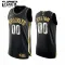 Camiseta Brooklyn Nets Limited Golden Edition Personalizada Negro Swingman para Niño