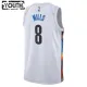 Camiseta Brooklyn Nets Patty Mills 8 City Edition 2022-23 Blanco Swingman para Niño