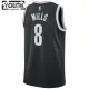 Camiseta Brooklyn Nets Patty Mills 8 Icon Edition Negro Swingman para Niño