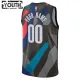 Camiseta Brooklyn Nets Personalizada City Edition 2023-24 Negro Swingman para Niño