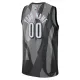 Camiseta Brooklyn Nets Personalizada City Edition 2024-25 Gris Swingman para Hombre
