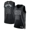 Camiseta Brooklyn Nets Personalizada Statement Edition Negro Swingman para Hombre