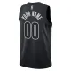 Camiseta Brooklyn Nets Personalizada Statement Edition Negro Swingman para Hombre