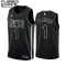 Camiseta Brooklyn Nets TJ Warren 1 Statement Edition Negro Swingman para Niño